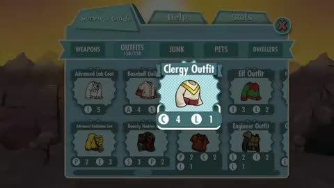 Every Outfit in Fallout Shelter