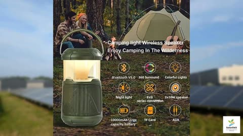 Outdoor Lantern Portable Bluetooth Speaker