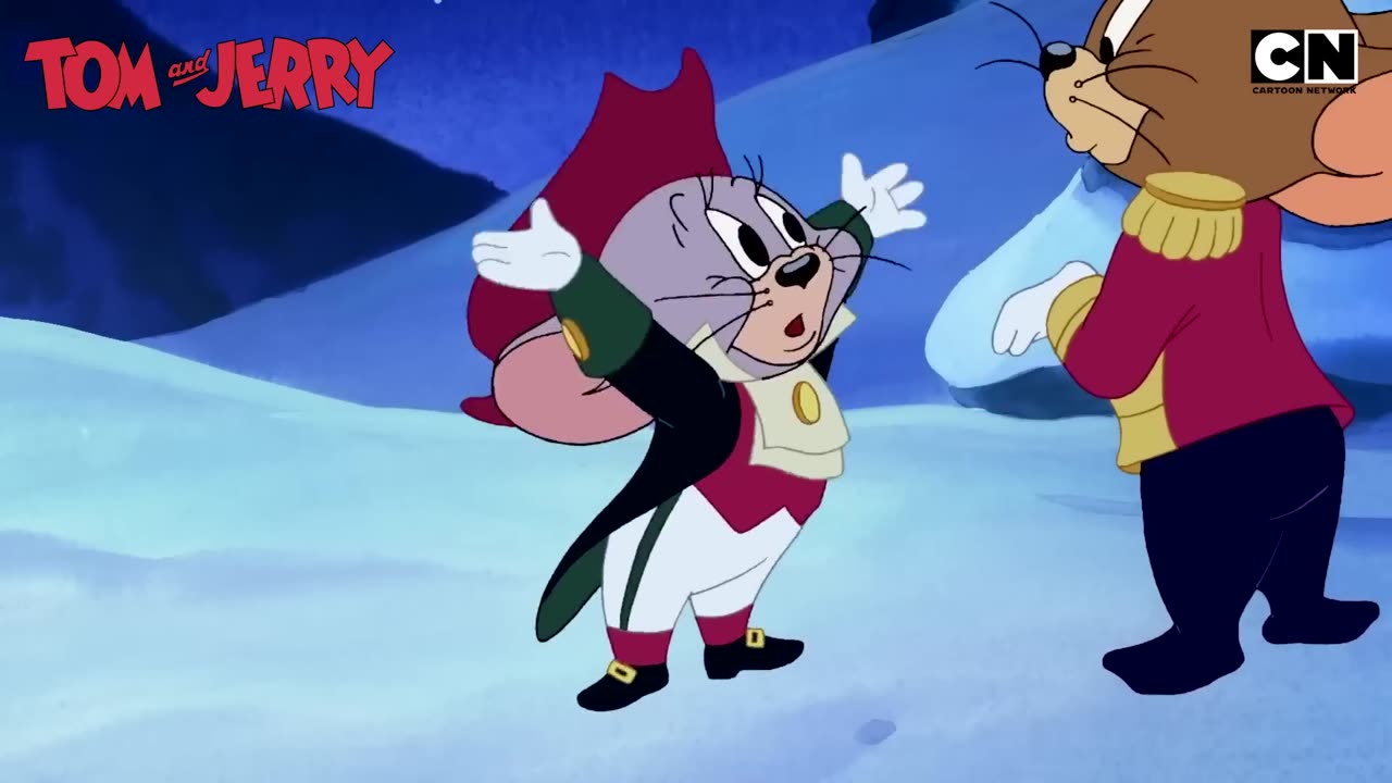 Funny Tom _ Jerry_ Catfight for the Spotlight!