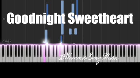 Goodnight sweetheart piano