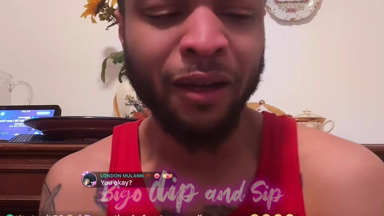 Jay crying on live after getting drunk early on new years day 1/1/25 #bigoclipandsip