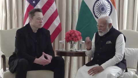 PM MODI MEET ELON MUSK || MODI MEETS ELON MUSK || ELON MUSK MEET PM MODI