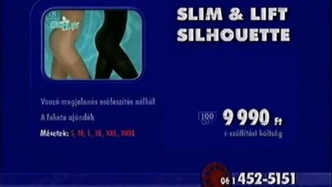 Slim'n Lift Silhouette karcsúsító alsónemű (2005)