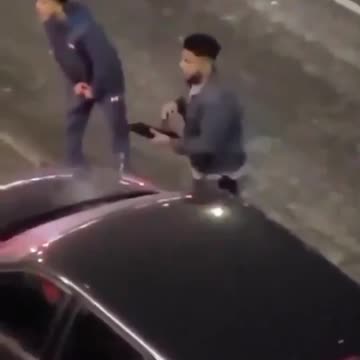 Look what these people that are immigrants in England do to other people's property!