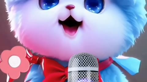 Cute teddy singing song