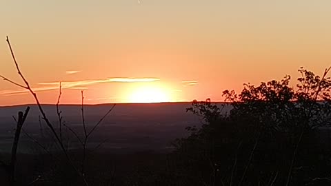 R13 Top of the Rock Vid - 11 01 24 - November Pennsylvania Sunset