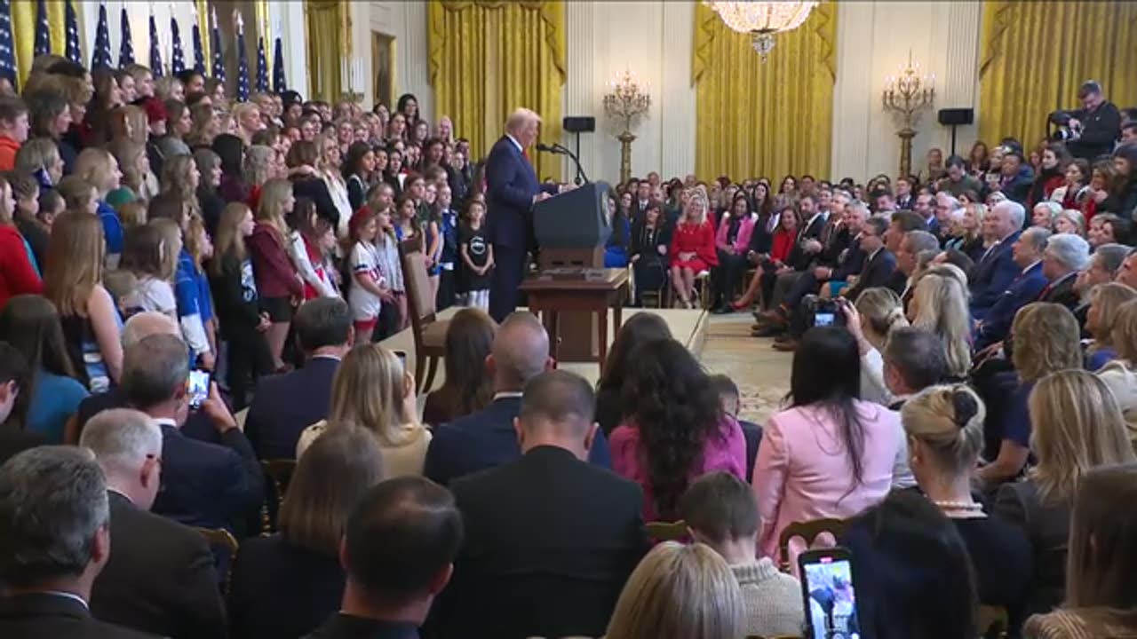 President Trump Signs No Men in Women's Sports Executive Order Into Law