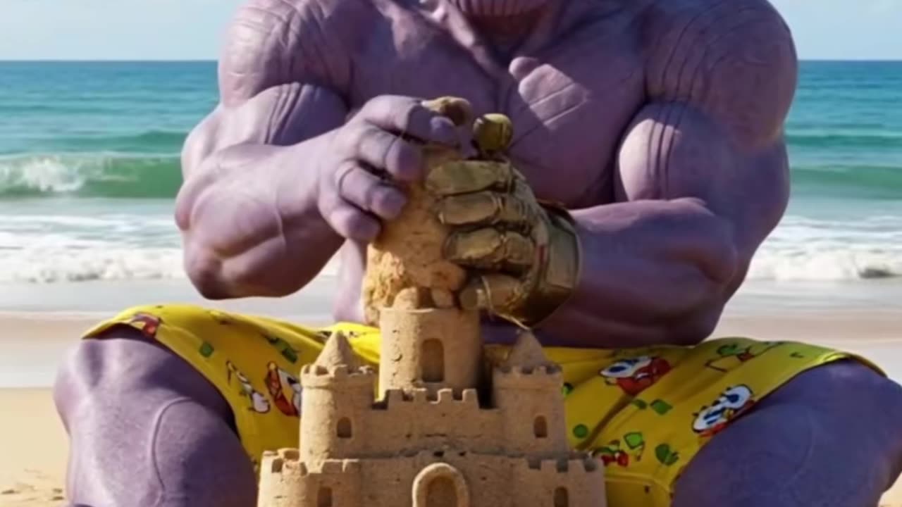 Beach Day Thanos