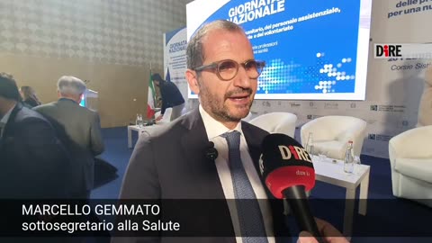 Roma - COVID. GEMMATO: PROFESSIONI SANITARIE CENTRALI PER EROGARE SALUTE (20.02.25)