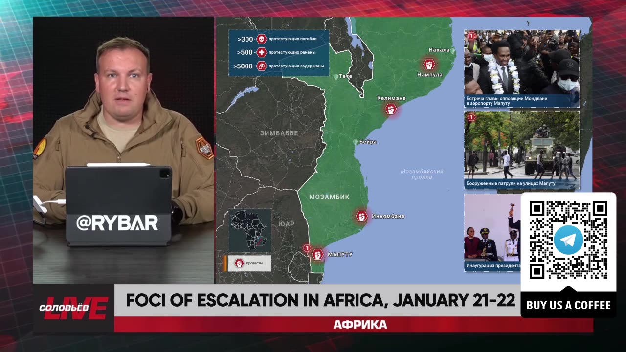 ❗️🌍🎞 Rybar Highlights of Africa on January 21-22, 2025