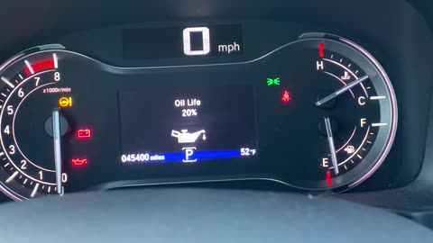 2022 Honda Pilot - Oil Reset