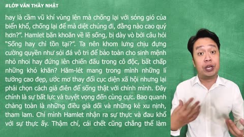 7. Sống hay là không sống - đó là vấn đề - Hamlet - Ngữ văn 12