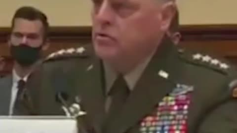 Sounds Like Treason To Me Gen. Milley