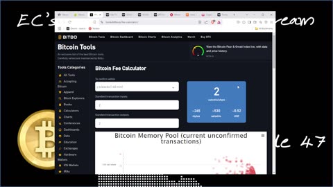 EC's Raw Beginner Bitcoin Stream, Episode 47