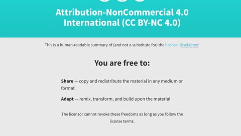 Using Creative Commons Content