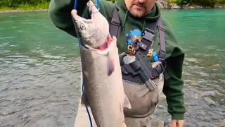 Fishing Silver Salmon Alaska!