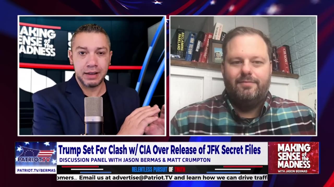 DiEugenio & Crumpton: Chokeholds- Revisiting The JFK Assassination -PatriotTV NOV2024