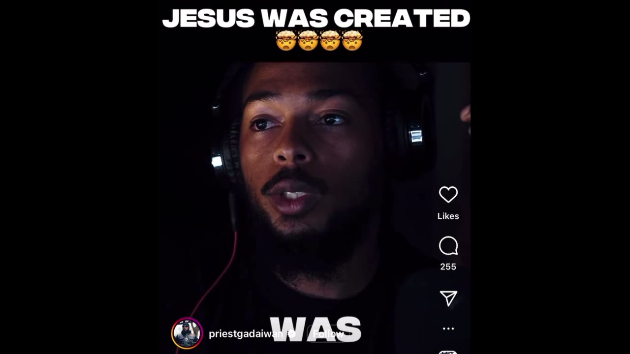 Jesus was never created