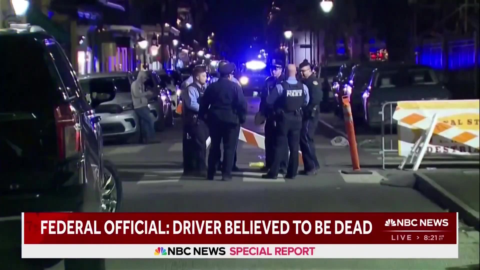 BREAKING: Federal official says suspect who drove into New Orleans crowd is believed to be dead