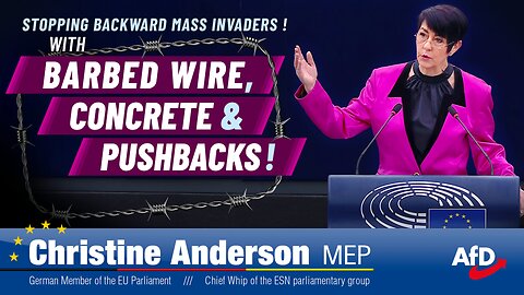 We need BARBED WIRE, CONCRETE and PUSHBACKS! - NOW!