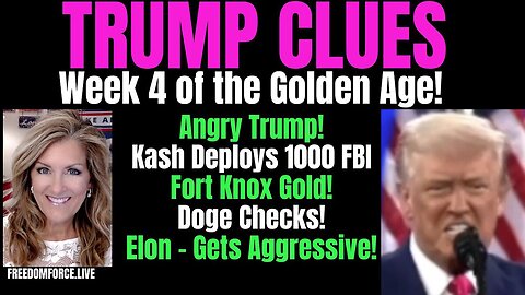 Melissa Redpill HUGE Intel Feb 24: "Trump Clues from the Golden Age Week 4"