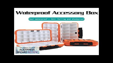 Fishing waterproof accessories box small road sub box fish hook storage box Review