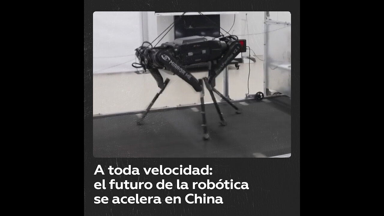 Científicos chinos crean el robot cuadrúpedo más rápido del mundo