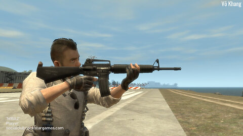 M16A2 Assault Rifle: Firing, Reloading, Anims