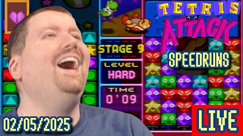 [Tetris Attack Speedruns] Wild Cards Wednesday: Quoth the Raven, "One More" Edition, Doods!