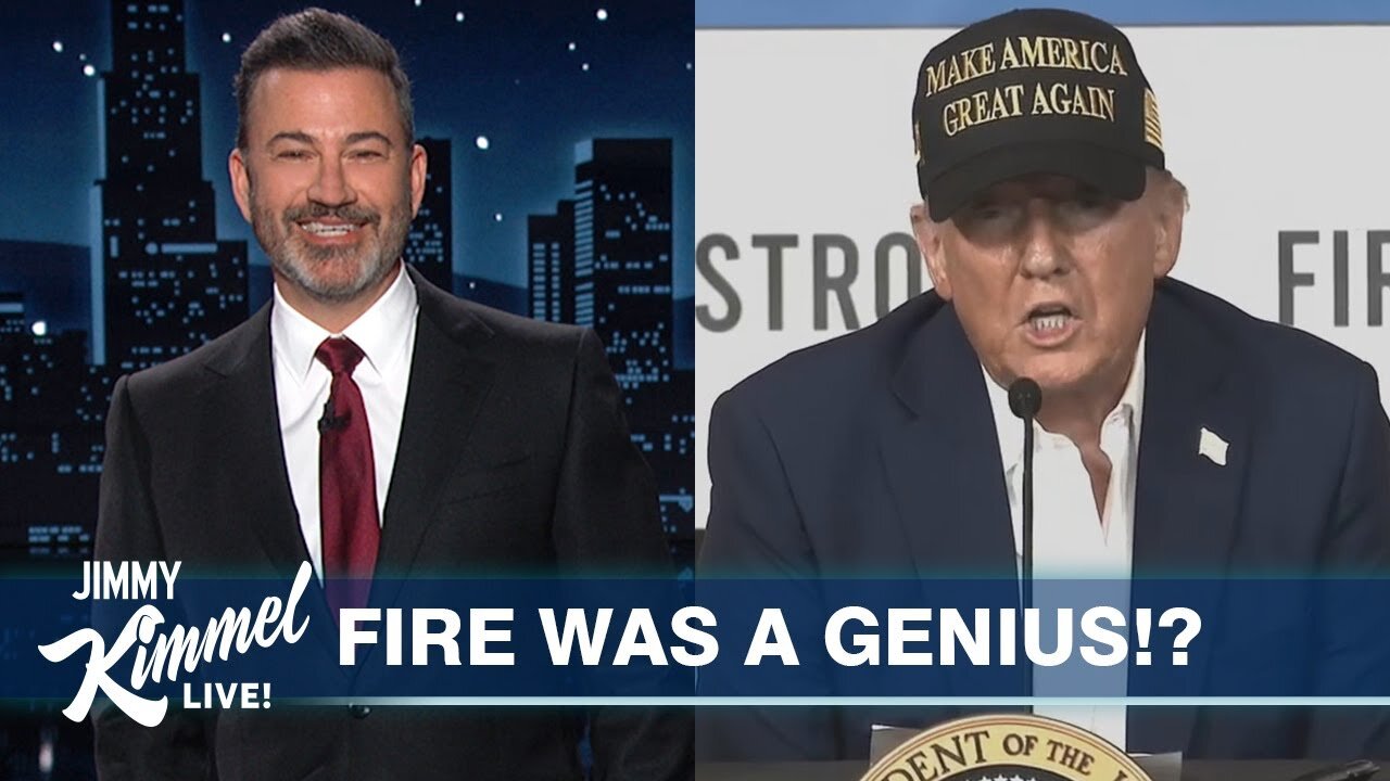 Trump Comes to LA and Rambles About Fires, Musk Moonlights for Germany & Guillermo's Snake Massage