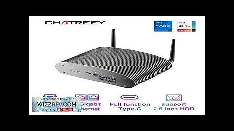 Chatreey Intel 1235U i7 1255U TK12F Fanless Mini PC Gaming Desktop Computer Review