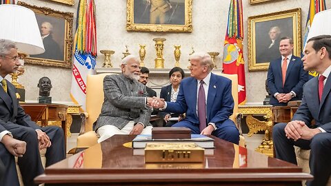 President Trump Hosts a Bilateral Meeting with the Prime Minister of the Republic of India