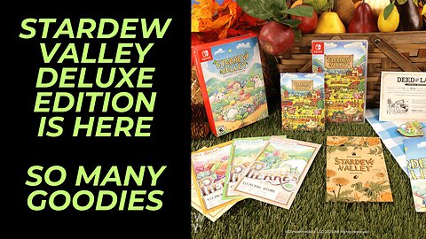 Stardew Valley Deluxe Physical Edition for Nintendo Switch is Here! Fans Shouldn't Miss These Extras