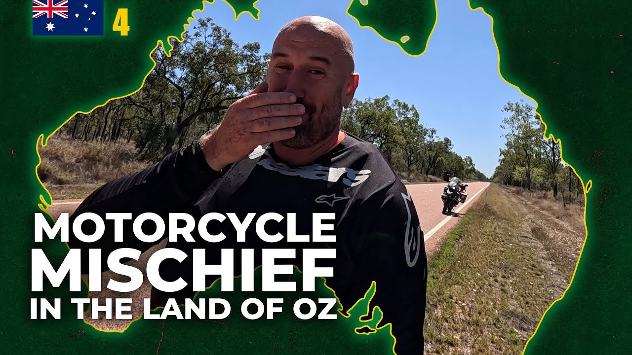 7 Hours on the Road: Australia Motorcycle Tour with Starter Drama & Epic Adventures to Airlie Beach!