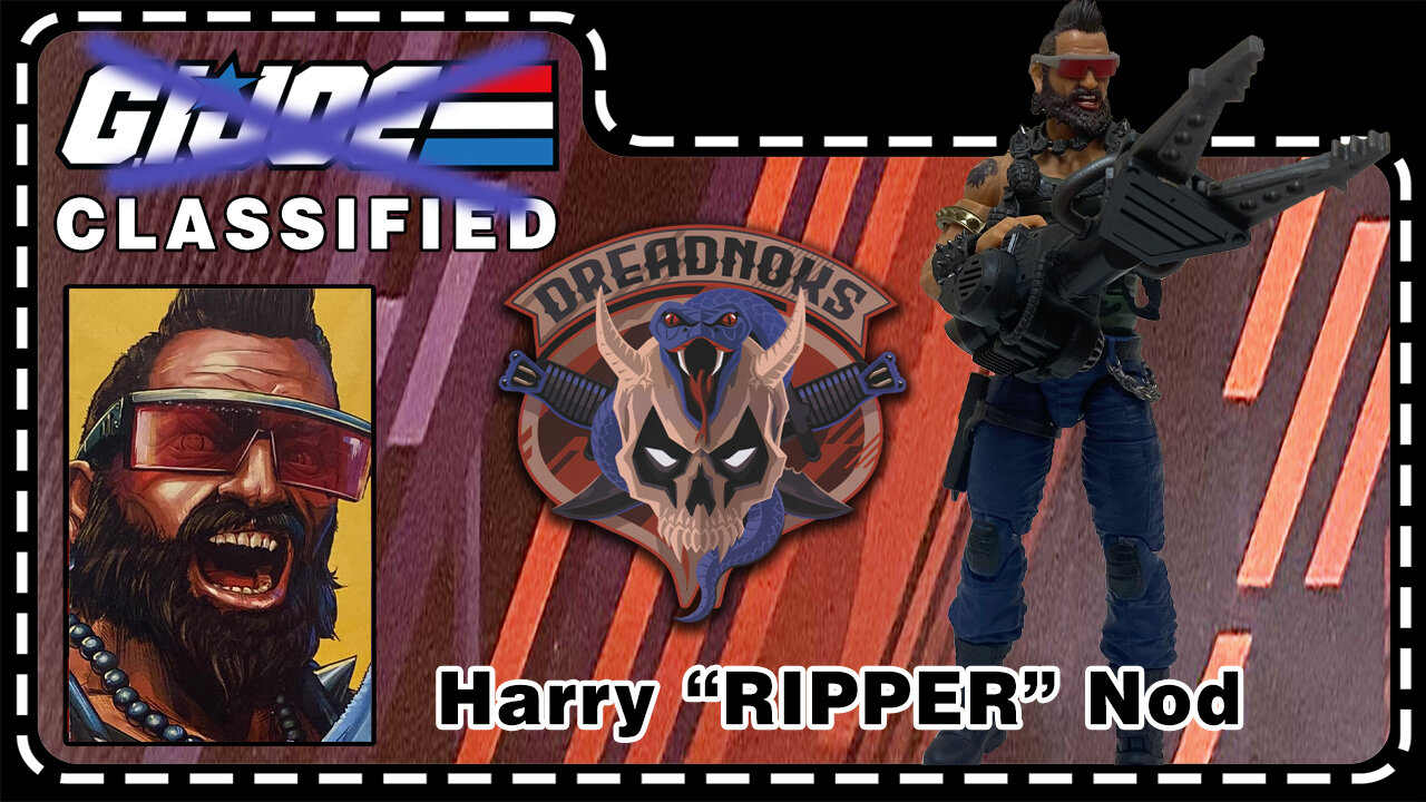 Harry "Ripper" Nod - G.I. Joe Classified 102 - Unboxing & Review