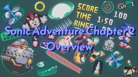 Playing a lost Sonic game 2 - Sonic Adventure - Chapter 2 (Version 0.3.0): Overview (fr/en)