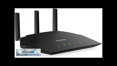 NETGEAR 4-Stream WiFi 6 Router (R6700AX) – AX1800 Wireless Speed (Up Review