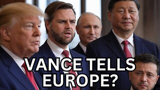 JD Vance's Stern Warning to Europe: Censorship, Migration & Democracy - Live Discussion