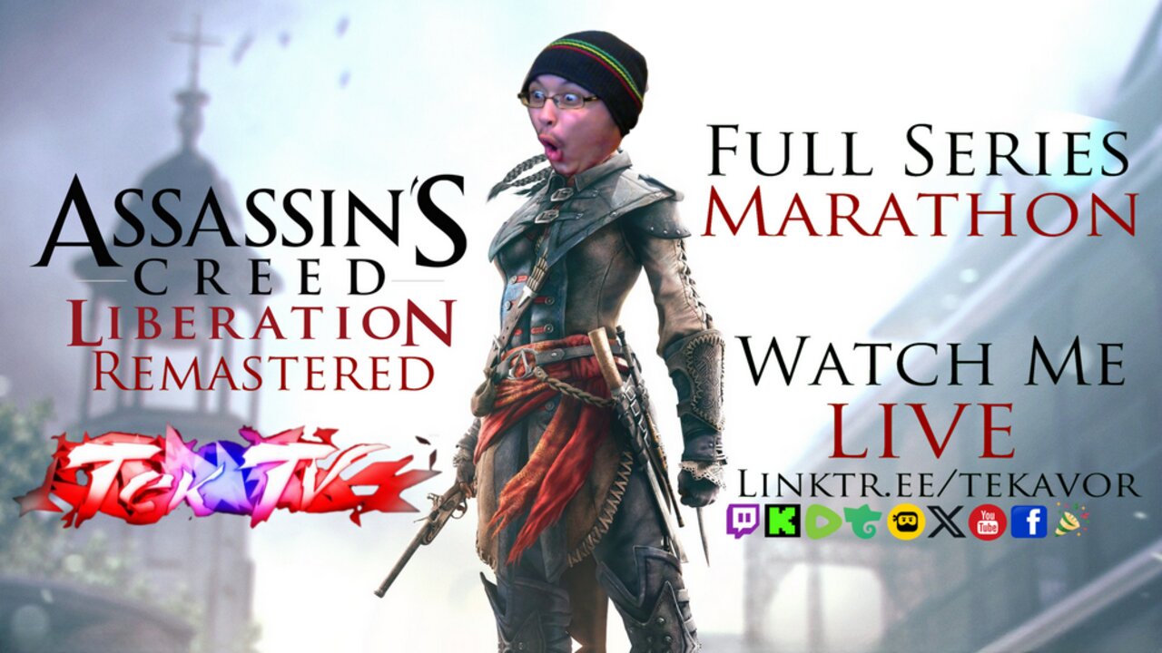 🔴LIVE | Assassin's Creed III: Liberation Remastered - Full Series Playthrough!