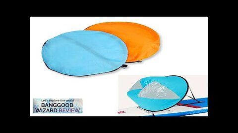 KOETSU Kayak Boat Wind Paddle Sailing Kit Popup Board Sail Rowing Downwind Review