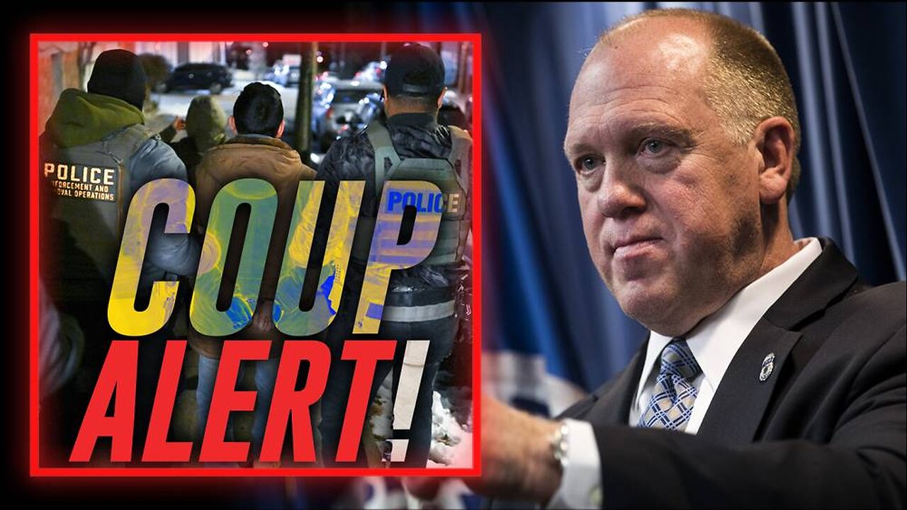 BREAKING DEEP STATE COUP ALERT: Trump Border Czar Tom Homan