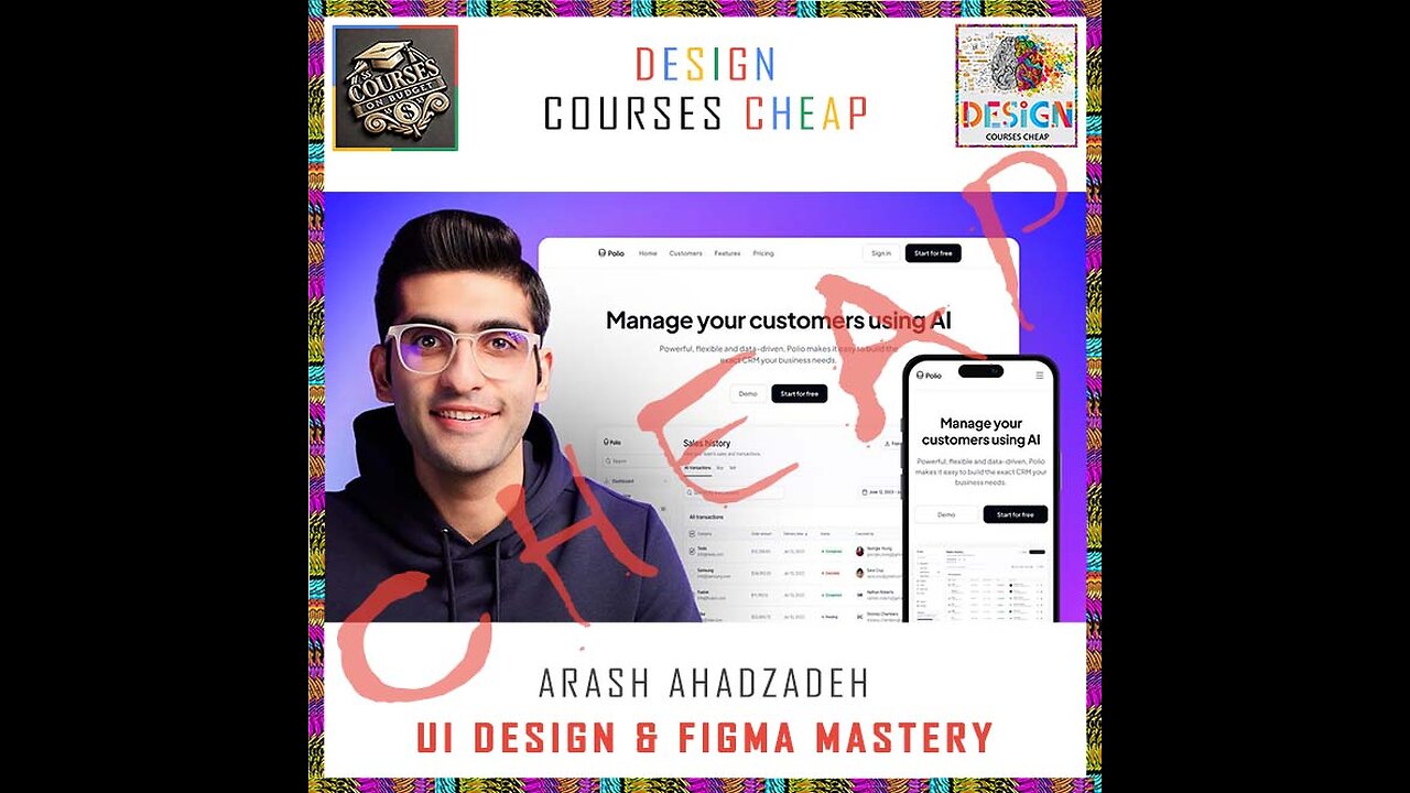 Arash Ahadzadeh - UI Design & Figma Mastery