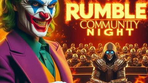 Rumble Community Night. Reviewing Rumble partnership program, it's streamers and community discussion.