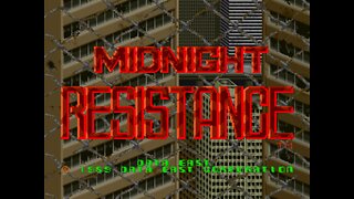 Midnight Resistance, Arcade Game, Data East 1988, Longplay Playthrough