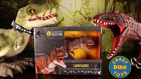 Jurassic World Chaos Theory Hammond Collection Carnotaurus Unboxed 2025 Dinosaur Battles @target