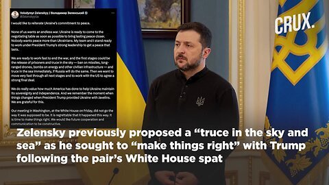 Get To The Table Trump Slams Massive Russian Drone-Missile Attack On Ukraine, Zelensky Seeks Truce