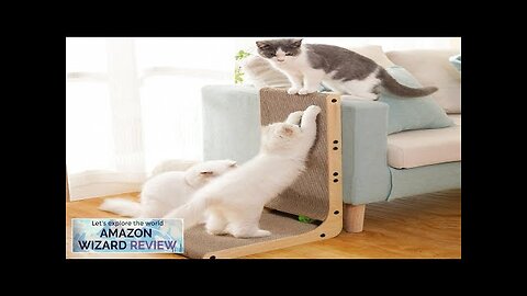 Cat Scratcher Cat Scratching Post Cardboard Cat Scratching Board with Ball Toy Review