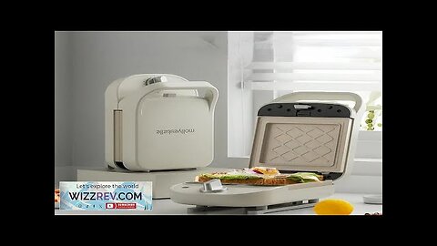 Ceramic Enamel Coated Sandwich Toaster Bread Machine Home Appliance Timed Multifunctional Review