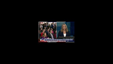 Breaking news! White house press secretary Karoline Leavitt gives updates on tarrif and Doge team,