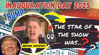 Trump's Inauguration Day had a STAR and it wasn't Trump - Michael Rapaport